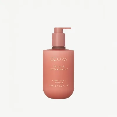 Guava & Lychee Sorbet Ecoya Hand & Body Lotion