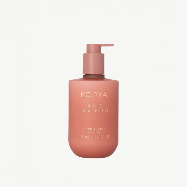 Guava & Lychee Sorbet Ecoya Hand & Body Lotion