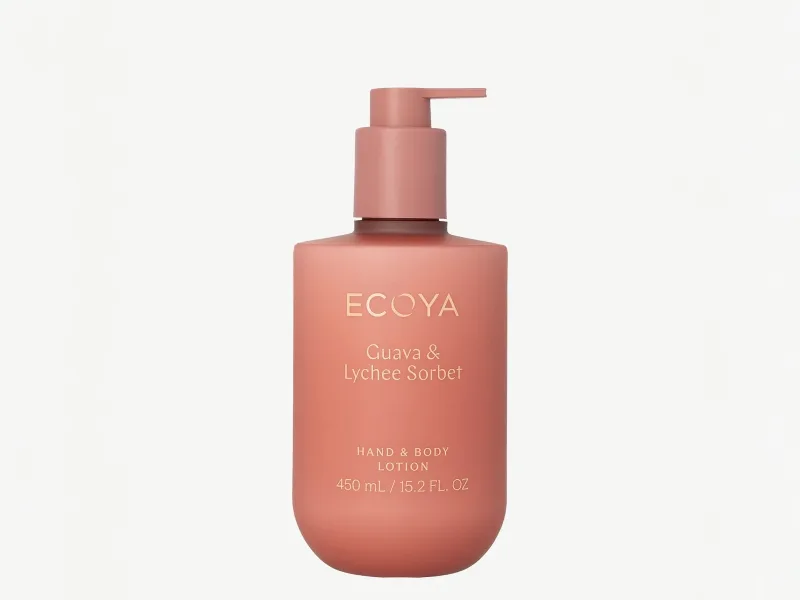 Guava & Lychee Sorbet Ecoya Hand & Body Lotion