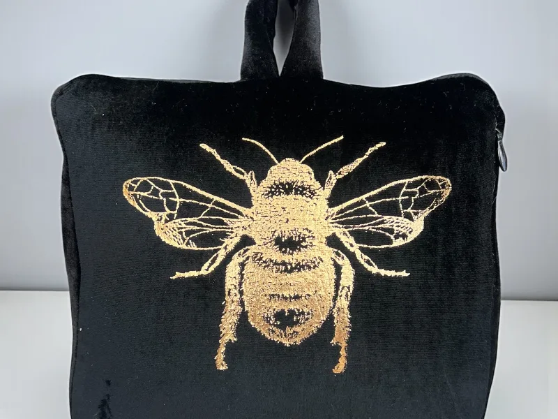 Velvet Bee Doorstop