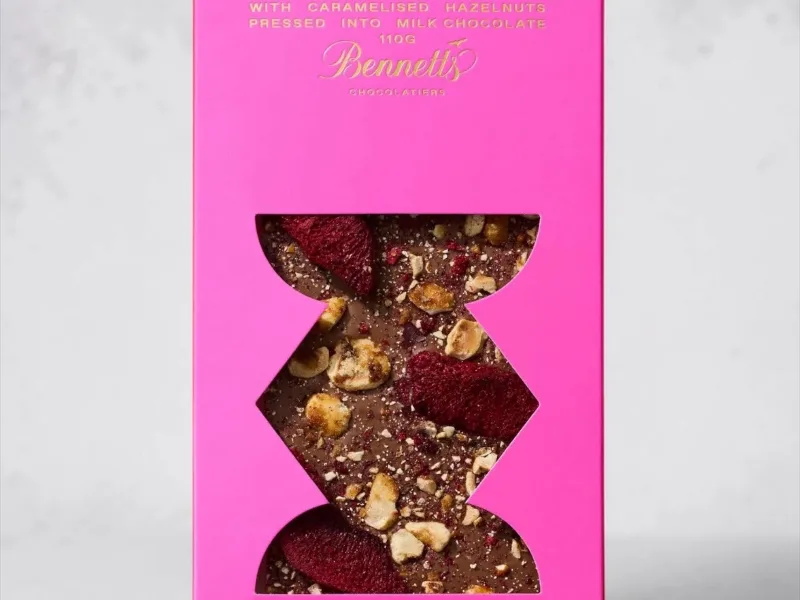 Plum & Hazelnut Chocolate Bar