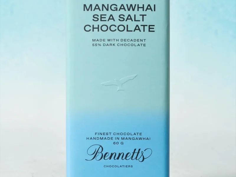 Mangawhai Sea Salt & Dark Chocolate Bar