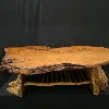 Coffee Table – Swamp Kauri/Macrocarpa Burs/Totara magazine rack
