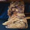 Coffee Table – Swamp Kauri/Macrocarpa Burs/Totara magazine rack