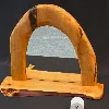Hanging Shelf Mirror – Macrocarpa