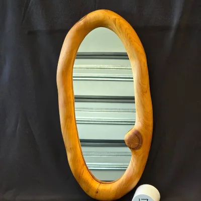 Mirror; Oval - Macrocarpa