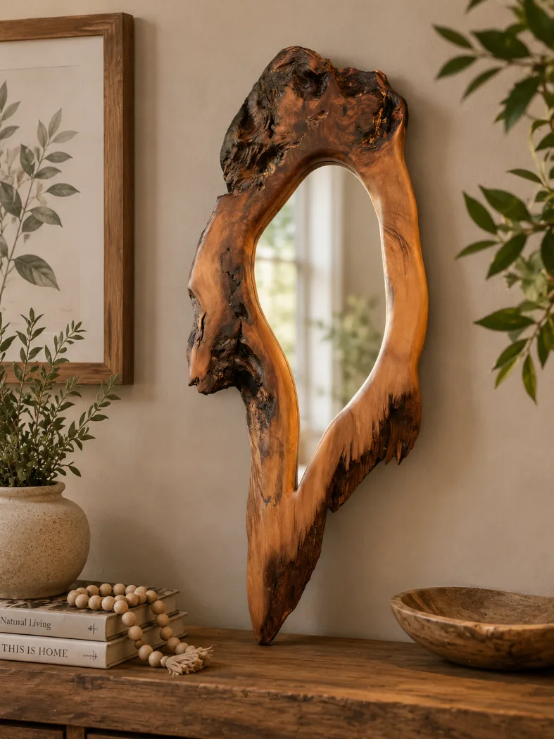 Mirror Teardrop – Swamp Kauri  large     730 mm X 300 mm  