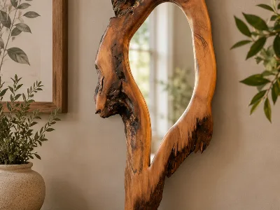 Mirror Teardrop – Swamp Kauri  large     730 mm X 300 mm  