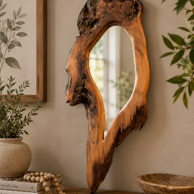 Mirror Teardrop – Swamp Kauri  large     730 mm X 300 mm  