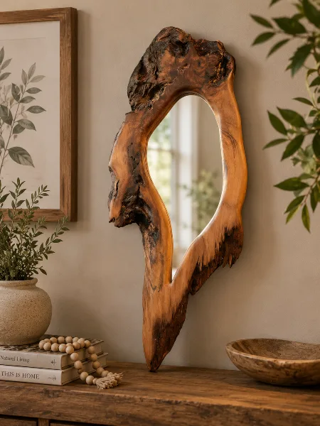 Mirror Teardrop – Swamp Kauri  large     730 mm X 300 mm  